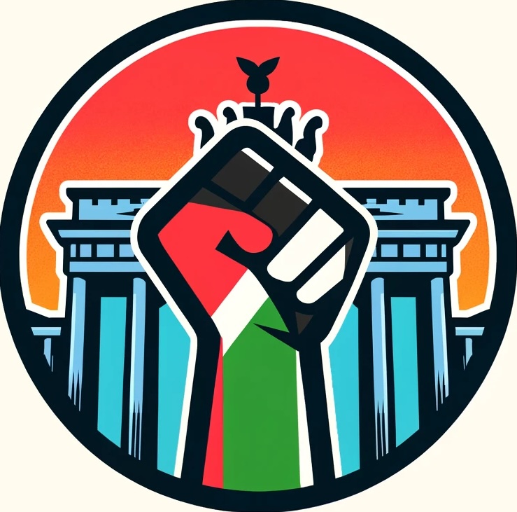 Gewerkschafts-mitglieder für Frieden und gerechtigkeit in Palästina logo